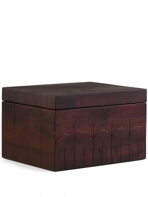 Большая коробка Branco Zanat. Цвет: коричневый