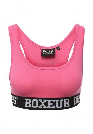 Топ спортивный Boxeur Des Rues. Цвет: розовый