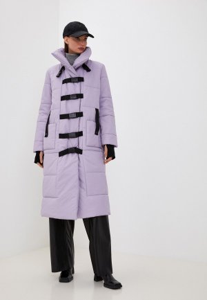 Куртка утепленная Malaeva. Цвет: фиолетовый