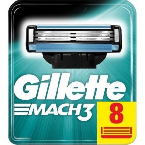 Сменная бритва Mach3, 8 шт. Gillette