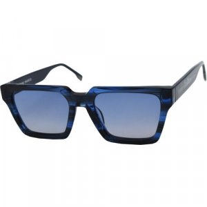 Солнцезащитные очки , синий Enni Marco. Цвет: синий