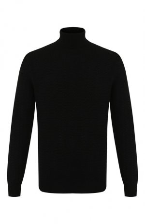 Кашемировый свитер Zegna. Цвет: чёрный