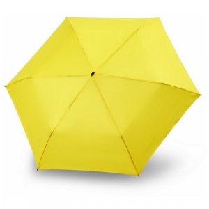 Мини-зонт, желтый Knirps. Цвет: желтый