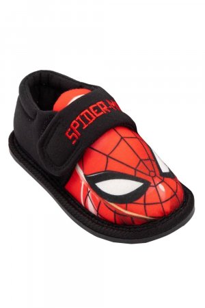 Домашние тапочки , черный Spider-Man