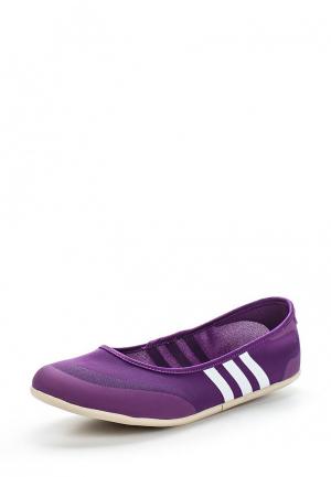 Балетки adidas Neo SUNLINA W. Цвет: фиолетовый