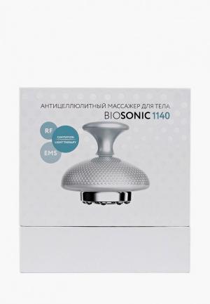 Массажер для тела Gezatone Bio Sonic 1140 RF+Cavitation+EMS. Цвет: белый
