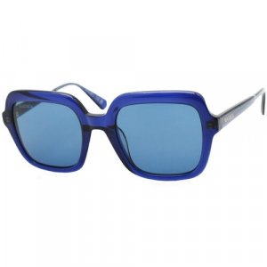 Солнцезащитные очки Италия, синий, голубой Max & Co.. Цвет: синий
