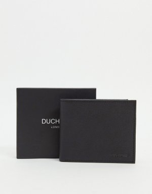 Кожаный бумажник Duchamp-Черный цвет DUCHAMP
