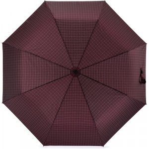 Смарт-зонт , бордовый ELEGANZZA. Цвет: бордовый