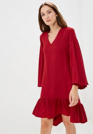 Платье ChilliWine. Цвет: бордовый