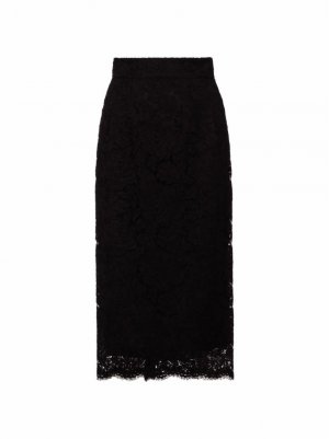 Гипюровая юбка миди Dolce&Gabbana (D&G)