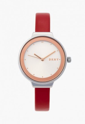 Часы и сменный ремешок DKNY NY2989SET. Цвет: красный