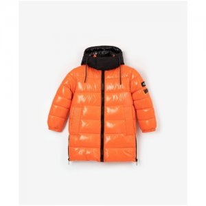 Куртка , размер 104, оранжевый Gulliver. Цвет: оранжевый