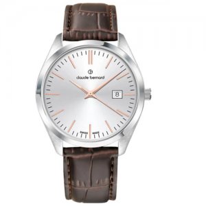 Наручные часы Air мужские Claude bernard 70201 3 AIR, мультиколор, серебряный