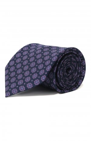 Комплект из галстука и платка Stefano Ricci. Цвет: фиолетовый