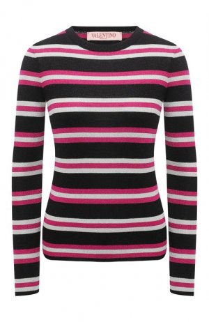 Пуловер из вискозы Valentino. Цвет: розовый