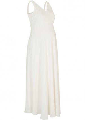 Свадебное платье для беременных с кружевом , белый Bpc Bonprix Collection