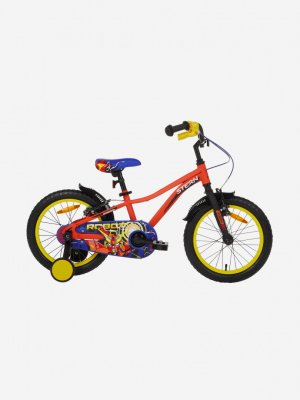 Велосипед для мальчиков Robot 16 2024, Оранжевый Stern. Цвет: оранжевый