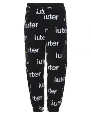 Повседневные брюки IUTER. Цвет: черный