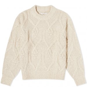 Свитер Co Elsa Cable Knit, бежевый Nudie Jeans