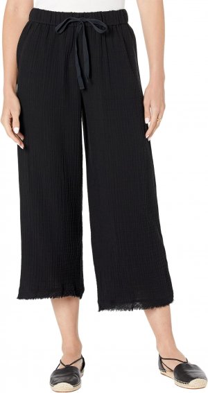 Миниатюрные широкие укороченные брюки , черный Eileen Fisher