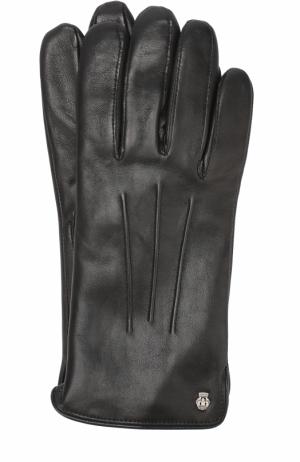 Кожаные перчатки Roeckl. Цвет: черный