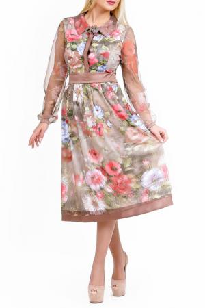 Платье Эльза LESYA. Цвет: мультицвет