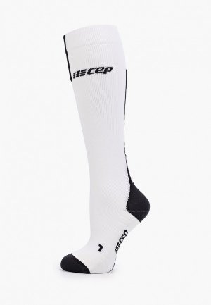 Компрессионные гольфы CEP Compression knee socks. Цвет: белый