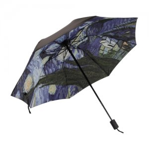 Зонт механический «Картины Винсента ван Гога», 4 сложения, 8 спиц, R = 48 см нет бренда