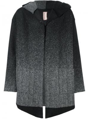 Куртка с градиентным эффектом Antonio Marras. Цвет: серый
