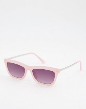 Квадратные солнцезащитные очки -Розовый цвет AJ Morgan
