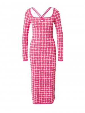 Вязанное платье , розовый Warehouse