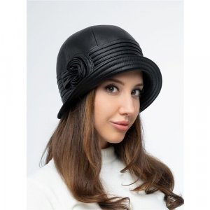 Шляпа классический , демисезон/зима, размер 56-58, черный Планже. Цвет: черный/черный