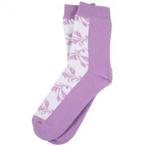 Детские махровые носки сиреневые, размер 23-24 Брестские. Цвет: фиолетовый