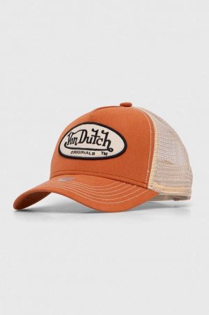 Бейсбольная кепка фон Датч , оранжевый Von Dutch