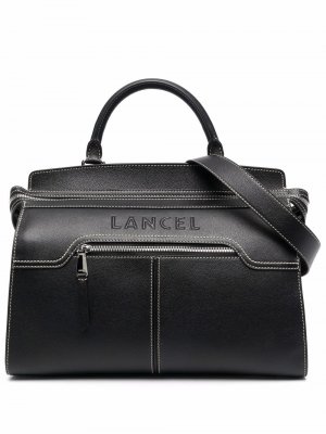 Большая сумка-тоут Inès de Lancel Lancer. Цвет: черный