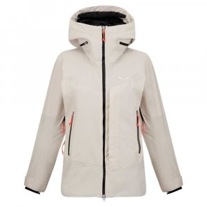 Куртка Sella 2-Layer Powertex Tirolwool Responsive Full Zip Rain, бежевый Salewa