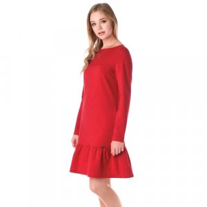 Платье размер 42, красный Россия. Цвет: красный