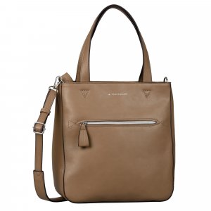 Женская сумка тоут Pepe Jeans Bags, коричневая Tom Tailor Bags. Цвет: коричневый