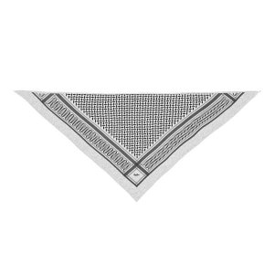 Шарф triangle trinity classic m flanella light grey , серый Lala Berlin