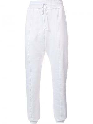 Спортивные штаны на завязках Damir Doma. Цвет: белый