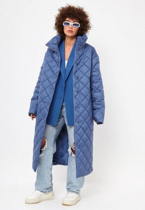 Куртка утепленная Vamponi. Цвет: голубой