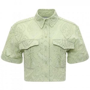 Блуза FORTE DEI MARMI COUTURE. Цвет: зелёный