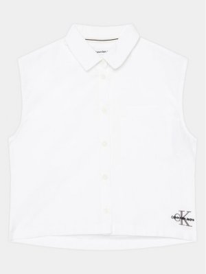 Рубашка свободного кроя , белый Calvin Klein