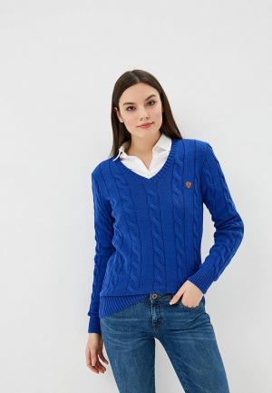 Пуловер Giorgio Di Mare. Цвет: синий