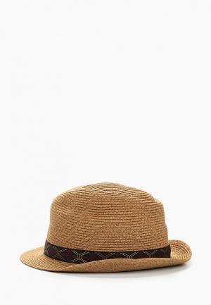 Шляпа Moltini. Цвет: коричневый