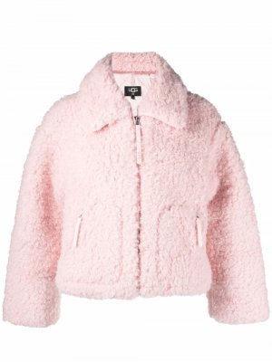 Куртка Maeve из шерпы UGG. Цвет: розовый