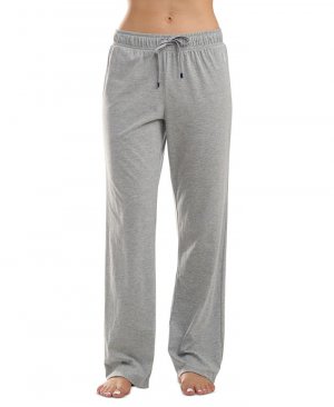 Женские трикотажные пижамные брюки с завязками на талии , серый Tommy Hilfiger