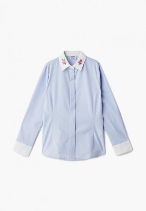 Блуза Orby OR012EGBUYX5. Цвет: голубой