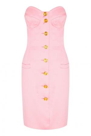 Розовое мини-платье (80е гг) Escada by Margaretha Ley Vintage. Цвет: розовый